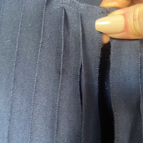 J. Crew TALL NAVY BLUE Cap Sleeve Top - Picture 6 of 9